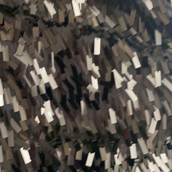 BCBG Black Sequin Cocktail Dress - Picture 6 of 6